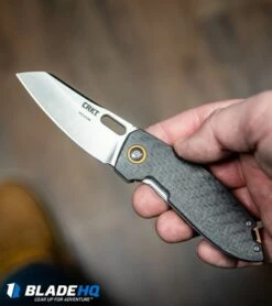 CRKT Burnley Sketch Frame Lock Knife Carbon Fiber (2.75" Satin D2) Exclusive -Kershaw Sales Shop CRKT Burnley Sketch Frame Lock Knife Carbon Fiber Satin D2 Exclusive BHQ 105623 kp hand web