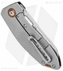 CRKT Burnley Sketch Frame Lock Knife Carbon Fiber (2.75" Satin D2) Exclusive -Kershaw Sales Shop CRKT Burnley Sketch Wharncliffe LL SS Satin 2550 BHQ 103634 jr side 2