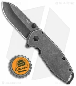 CRKT Burnley Squid Assisted Frame Lock Knife (2.4" Black Stonewash) 2493 -Kershaw Sales Shop CRKT Burnley Squid Assisted FL Black SW 2493 BHQ 126211 jr bottlecap