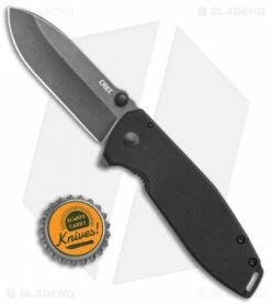 CRKT Burnley Squid XM Frame Lock Knife Black G-10 (3" Black SW) -Kershaw Sales Shop CRKT Burnley Squid XM Black G 10 FL Black SW BHQ 138960 jr bottlecap