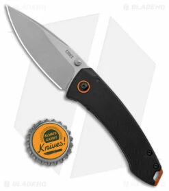 CRKT Burnley Tuna Compact Liner Lock Knife Black G-10 (2.73" Stonewash) 2522 -Kershaw Sales Shop CRKT Burnley Tuna Compact LL Black G 10 SW BHQ 178675 jr bottlecap