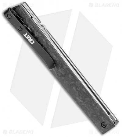 CRKT CEO Liner Lock Knife Marble Carbon Fiber (3.1" Satin S35VN) 3 CRKT CEO Liner Lock Knife Marble Carbon Fiber (3.1" Satin S35VN) - Image 3