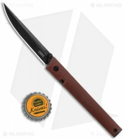 CRKT CEO Liner Lock Knife Burgundy Micarta (3.1" Smokewash D2) -Kershaw Sales Shop CRKT CEO Liner Lock Knife Burgundy Micarta Smokewash BHQ 116343 jr bottlecap