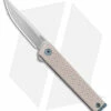 CRKT CEO Microflipper Liner Lock Knife Aluminum (2.36" Satin)