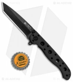 CRKT Carson M16-00K Tanto Liner Lock Knife Black Zytel (3" Black) -Kershaw Sales Shop CRKT Carson M16 00K Compact Tanto LL Black Zytel Black BHQ 87732 jr bottlecap