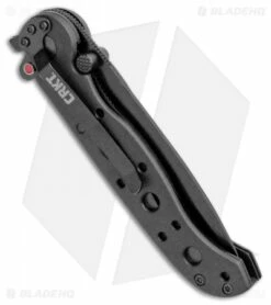 CRKT Carson M16-01KZ Tactical Zytel Folding Spear Point Knife (3" Black) -Kershaw Sales Shop CRKT Carson M16 01KZ Tactical Zytel SP Black BHQ 8901 jr side