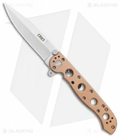 CRKT Carson M16-03BS Frame Lock Knife Bronze Stainless Steel (3.6" Satin)