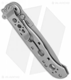 CRKT M16-03SS Stainless Steel Frame Lock Knife Spear Point (3.5" Bead Blast) -Kershaw Sales Shop CRKT Carson M16 03SS SS BB FL SP BB BHQ 138966 jr side