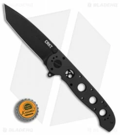 CRKT Carson M16-04KS Tanto Frame Lock Flipper Knife (3.87" Black) -Kershaw Sales Shop CRKT Carson M16 04KS Tanto black BHQ 76690 er bottlecap