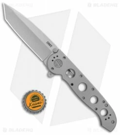 CRKT M16-04SS Stainless Steel Frame Lock Knife Tanto (3.9" Bead Blast) -Kershaw Sales Shop CRKT Carson M16 04SS SS Tanto FL Flipper BB BHQ 138967 jr bottlecap