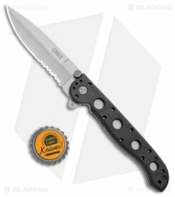 CRKT Carson M16-13Z Zytel Folding Spear Point Knife (3.5" Matte Serr) -Kershaw Sales Shop CRKT Carson M16 13Z Zytel SP Matte Serr BHQ 4982 jr bottlecap
