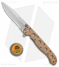 CRKT Carson M16-13ZM Desert Spear Point Flipper Knife (3.5" Bead Blast Serr) -Kershaw Sales Shop CRKT Carson M16 13ZM Desert SP BB Serr BHQ 8981 jr bottlecap