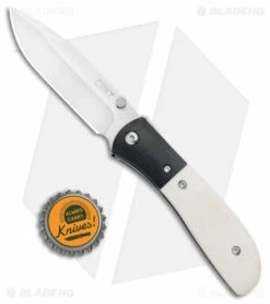 CRKT Carson M4-02 White Bone Spring Assisted Knife (3.25" Satin) -Kershaw Sales Shop CRKT Carson M4 02 White Bone SA Satin BHQ 7396 jr bottlecap