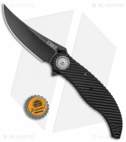CRKT Clever Girl Folder Deadbolt Lock Knife Black G-10 (4" Black) 2640 -Kershaw Sales Shop CRKT Clever Girl Folder Black Black 2640 BHQ 99493 jr bottlecap