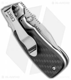 CRKT Compact Razel Liner Lock Knife Carbon Fiber (2.13" Satin) 6 CRKT Compact Razel Liner Lock Knife Carbon Fiber (2.13" Satin) -Kershaw Sales Shop CRKT Compact Razel CF CR4020CF BHQ 93124 jr side