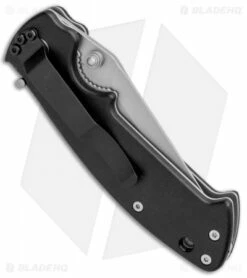 CRKT Crawford Kasper Liner Lock Knife Black Zytel (3.1" Bead Blast) 6772 -Kershaw Sales Shop CRKT Crawford Kasper LL Black Zytel BB 6772 BHQ 87021 jr side