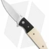 CRKT Curfew Spring Assisted Knife White Fiber/Black Aluminum (3.1" Satin)