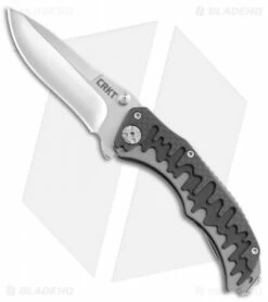 CRKT Drip Tighe Drop Point Outburst Assisted Opening Knife (3.1" Satin) 1190