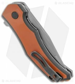 CRKT Fawkes Spring Assisted Knife Brown/Orange G-10 (2.75" Bead Blast) 6 CRKT Fawkes Spring Assisted Knife Brown/Orange G-10 (2.75" Bead Blast) -Kershaw Sales Shop CRKT Fawkes Dust Layer G 10 LL DP BB BHQ 138957 jr side