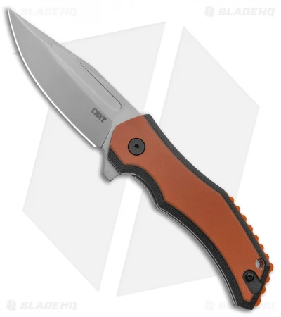 CRKT Fawkes Spring Assisted Knife Brown/Orange G-10 (2.75" Bead Blast) 1 CRKT Fawkes Spring Assisted Knife Brown/Orange G-10 (2.75" Bead Blast)