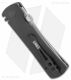 CRKT Folding Heiho Spring Assisted Knife (3.125" Satin Serr) 2901 -Kershaw Sales Shop CRKT Folding Heiho SA Satin Serr 2901 BHQ 11434 jr side