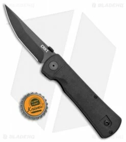 CRKT Folding Hissatsu Spring Assisted Knife (3.875" Black) 2903 7 CRKT Folding Hissatsu Spring Assisted Knife (3.875" Black) 2903 -Kershaw Sales Shop CRKT Folding Hissatsu SA Black 2903 BHQ 1948 jr bottlecap