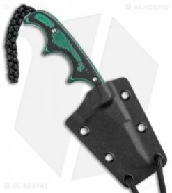CRKT Burnley Squid Holey + Folts Minimalist Tanto Neck Knife Bundle -Kershaw Sales Shop CRKT Folts Minimalist Tanto Neck Knife Green Black BB 2386 BHQ 7032 jr sheath