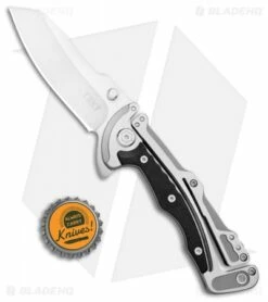 CRKT Graphite Glenn Klecker Liner Lock Knife (3.06" Satin) 5190 -Kershaw Sales Shop CRKT Graphite Glenn Klecker LL Satin 5190 BHQ 24084 jr bottlecap
