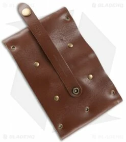 CRKT Wu Hex Bit Driver Tool Roll - Leather/Brass 9911 -Kershaw Sales Shop CRKT Hex Bit Driver Tool Roll Leather Brass 9911 BHQ 119373 jr back