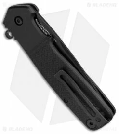 CRKT Homefront Tactical Tanto Field Strip Knife Black (3.5" Black Serr) K260KKS -Kershaw Sales Shop CRKT Homefront Tactical Tanto LL Black Black Serr K260KKS BHQ 51833 jr side