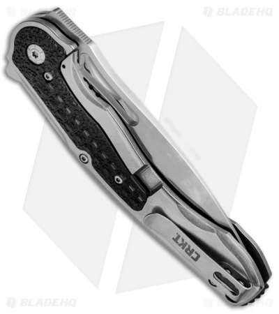 CRKT Ikoma Carnufex Frame Lock Flipper Knife (4" Satin) 5480 3 CRKT Ikoma Carnufex Frame Lock Flipper Knife (4" Satin) 5480 - Image 3