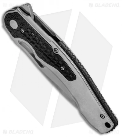 CRKT Ikoma Carnufex Frame Lock Flipper Knife (4" Satin) 5480 2 CRKT Ikoma Carnufex Frame Lock Flipper Knife (4" Satin) 5480 - Image 2