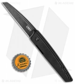 CRKT Inara Frame Lock Knife Black G-10 (2.75" Satin) 7140 -Kershaw Sales Shop CRKT Inara FL Black G 10 Satin 7140 BHQ 103944 jr bottlecap