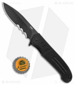 CRKT Ken Steigerwalt Ignitor Spring Assisted Knife Black G10 (3.48") 7 CRKT Ken Steigerwalt Ignitor Spring Assisted Knife Black G10 (3.48") -Kershaw Sales Shop CRKT Ken Steigerwalt Ignitor SA Black G 10 Black Serr BHQ 178670 jr bottlecap