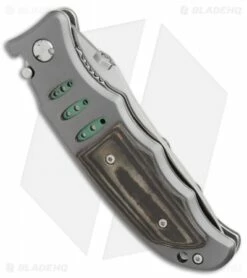 CRKT Lake Sentinel Liner Lock Folding Knife Micarta/Blue (3.3" Satin) 7122M -Kershaw Sales Shop CRKT Lake Sentinel micarta blue satin 7122M BHQ 69072 er side