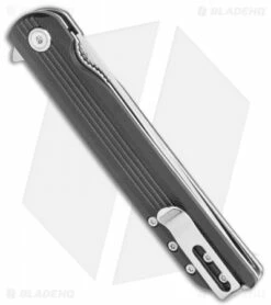 CRKT Large LCK + Spring Assisted Liner Lock Knife Black G-10 (3.6" Satin) 3810 6 CRKT Large LCK + Spring Assisted Liner Lock Knife Black G-10 (3.6" Satin) 3810 -Kershaw Sales Shop CRKT Large LCK SA LL Black G 10 Satin 3810 BHQ 119337 jr side