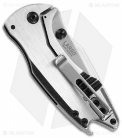 CRKT Ochs Largo Spring Assisted Knife Stainless Steel (2.5" Satin) 5360 -Kershaw Sales Shop CRKT Largo jr side 2