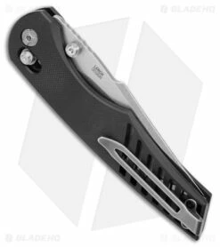 CRKT Lerch Definitive Crossbar Knife G-10 Black (3.7" Stonewash) 3820 -Kershaw Sales Shop CRKT Lerch Definitive Crossbar Knife G 10 Black SW BHQ 179671 jr side