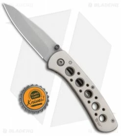 CRKT Long's Peak Liner Lock Knife Alloy (2.8" Bead Blast) 6602N -Kershaw Sales Shop CRKT Longs Peak LL Alloy BB 6602N BHQ 87020 jr bottlecap