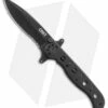 CRKT M21 - 10KSF Liner Lock Folding Knife (3" Black Serr)