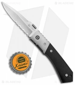 CRKT Mini Tighe Tac Liner Lock Knife (2.6" Satin Serr) 8111 -Kershaw Sales Shop CRKT Mini Tighe Tac LL Satin Serr 8111 BHQ 74028 jr bottlecap
