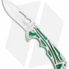 CRKT Nirk Tighe 2 Knife Green Stainless Steel (3.2" Satin) 5241