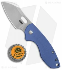 CRKT Pilar Frame Lock Knife Blue G-10 (2.4" Satin) 5311GB 12 CRKT Pilar Frame Lock Knife Blue G-10 (2.4" Satin) 5311GB -Kershaw Sales Shop CRKT Pilar Blue G10 satin BHQ 84146 er bottlecap