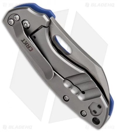 CRKT Pilar Frame Lock Knife Blue G-10 (2.4" Satin) 5311GB 2 CRKT Pilar Frame Lock Knife Blue G-10 (2.4" Satin) 5311GB - Image 2
