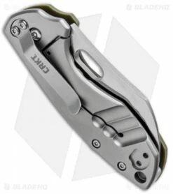 CRKT Pilar Frame Lock Knife OD Green G-10 (2.4" Satin D2) 5311D2D 7 CRKT Pilar Frame Lock Knife OD Green G-10 (2.4" Satin D2) 5311D2D -Kershaw Sales Shop CRKT Pilar FL OD Green G 10 Satin 5311D2D BHQ 93244 jr side