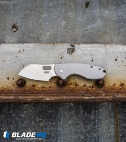 CRKT Pilar Frame Lock Knife Stainless Steel (2.4" Satin) 5311 -Kershaw Sales Shop CRKT Pilar Frame Lock Knife Stainless Steel Satin 5311 BHQ 51848 kp lifestyle web