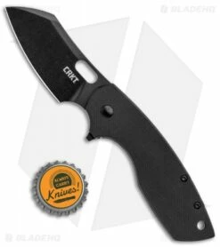 CRKT Pilar Large Frame Lock Flipper Knife Black G-10 (2.62" Black D2) 5315GKD2 -Kershaw Sales Shop CRKT Pilar Large FL Flipper Black G 10 Black D2 5315GKD2 BHQ 92293 jr bottlecap