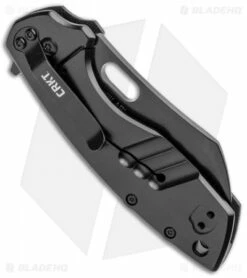 CRKT Pilar Large Frame Lock Flipper Knife Black G-10 (2.62" Black D2) 5315GKD2 -Kershaw Sales Shop CRKT Pilar Large FL Flipper Black G 10 Black D2 5315GKD2 BHQ 92293 jr side