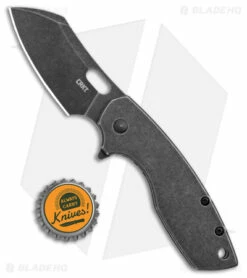 CRKT Pilar Large Frame Lock Flipper Knife Stainless Steel (2.67" Stonewash) 7 CRKT Pilar Large Frame Lock Flipper Knife Stainless Steel (2.67" Stonewash) -Kershaw Sales Shop CRKT Pilar Large FL SS BW BHQ 178667 jr bottlecap