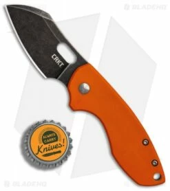 CRKT Pilar Frame Lock Knife Orange G-10 (2.4" Black SW) 5311GKG -Kershaw Sales Shop CRKT Pilar Orange G10 Acid SW BHQ 84147 er bottlecap